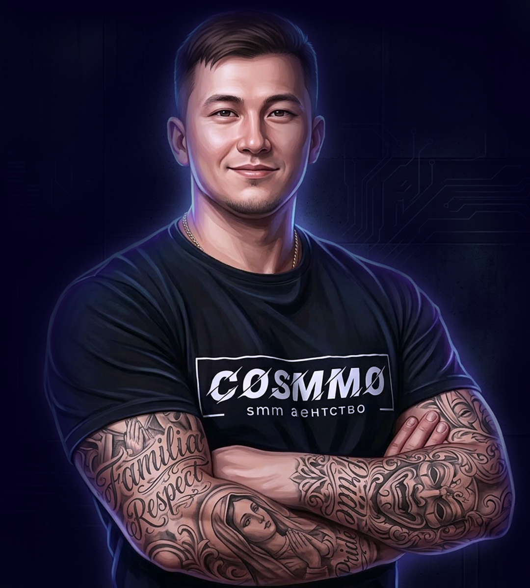 Олжас — специалист по контекстной рекламе, Cosmmo ADS